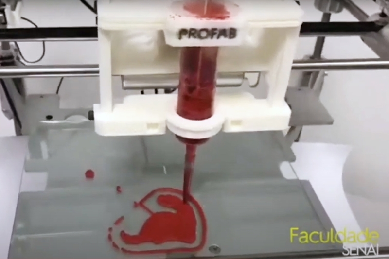 Projeto de bife impresso em 3D vence concurso de inovação para alunos do SENAI/SC