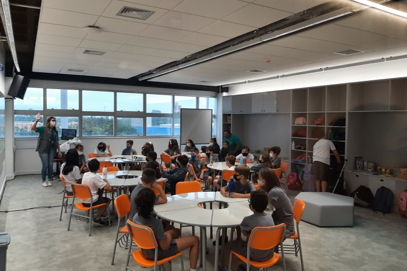 Escola S em Itajaí inicia ano letivo em novas instalações