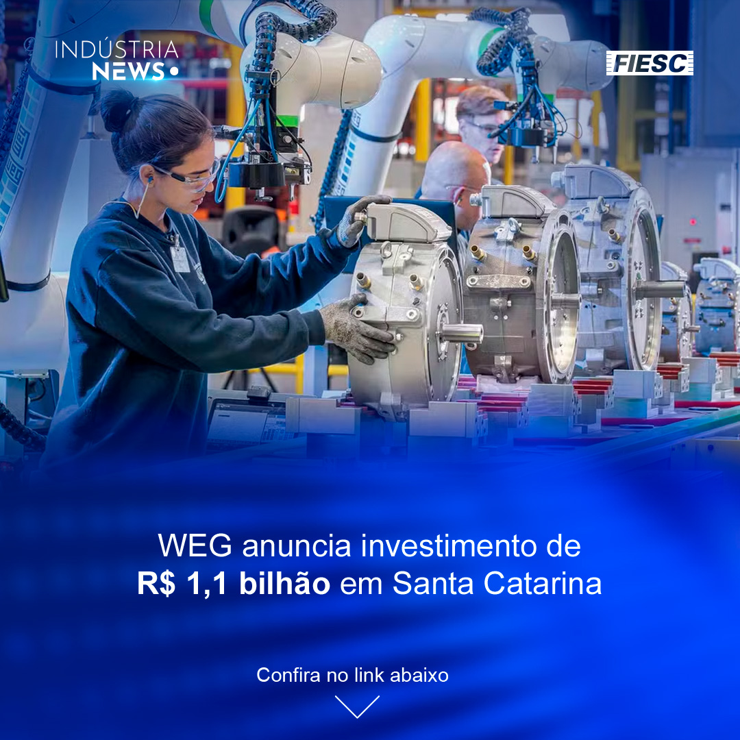 Valor será aplicado na construção de nova fábrica para equipamentos de grande porte e na expansão da unidade de Jaraguá do Sul; 1.000 novos empregos devem ser criados