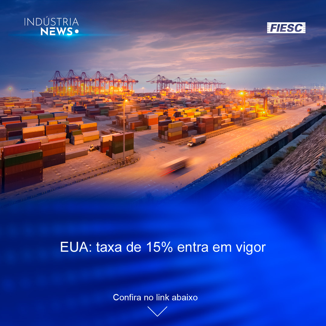 EUA: taxa de 15% entra em vigor