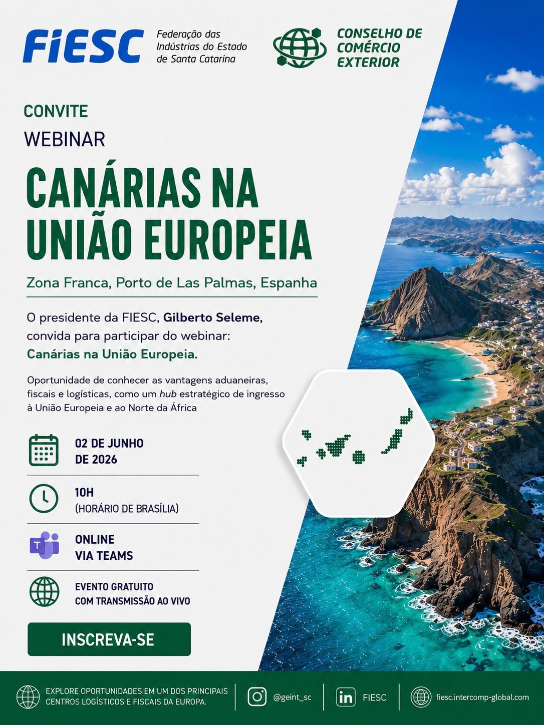 Webinar Canárias na União Europeia