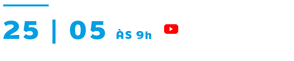 Dia 25 de maio à partir das 9 horas da manhã. Transmissão pelo Youtube da FIESC.