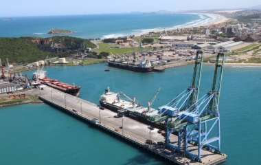 Porto de Imbituba (foto: divulgação SCPar Porto de Imbituba) divulgar SCPar)