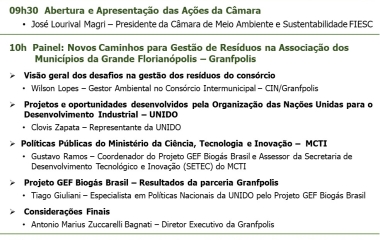 Reunião da Câmara de Meio Ambiente e Sustentabilidade