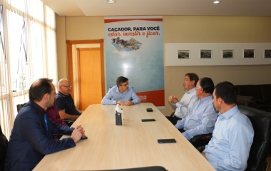 Presidente da FIESC cumpre agenda em Caçador e Videira