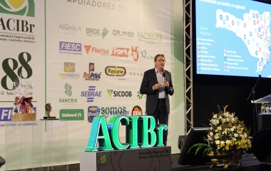 FIESC participa das comemorações de 88 anos da ACIBr, em Brusque