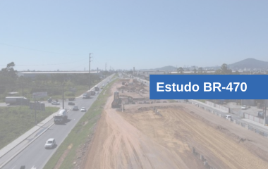 HOJE, às 14h: Estudo mostra a situação das obras de duplicação da BR-470
