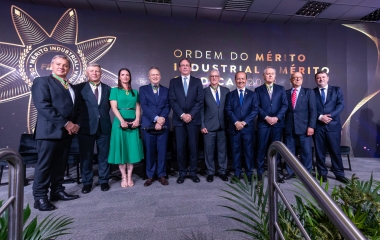 FIESC reitera posicionamentos da indústria no evento da Ordem do Mérito