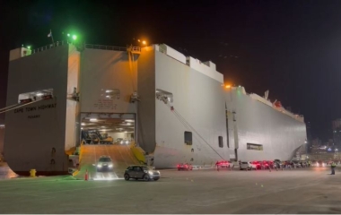 Porto de Itajaí recebe dois navios ‘Roll-On/Roll-Off’ no Cais Público
