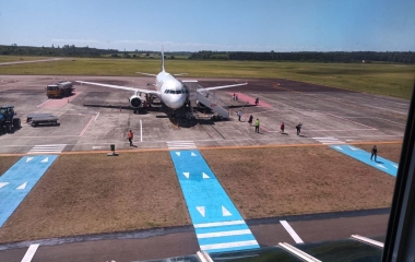 Aeroporto de Jaguaruna irá receber novo auxílio à aterrissagem