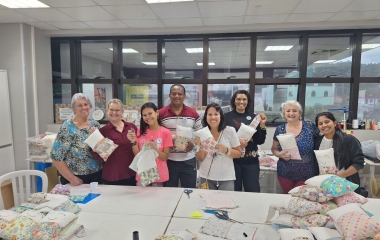 Projeto social da FIESC com a Döhler destina 600 itens a hospital de Joinville