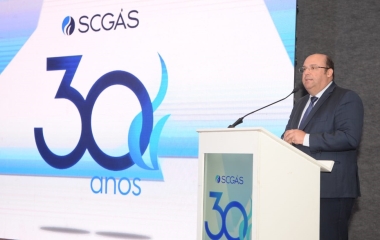 SCGÁS celebra 30 anos e vai investir na interiorização