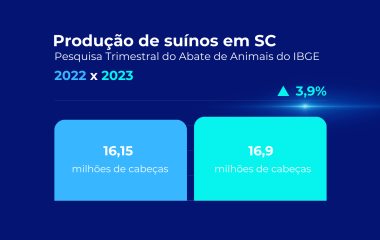 SC amplia liderança na produção e exportação de carne suína em 2023