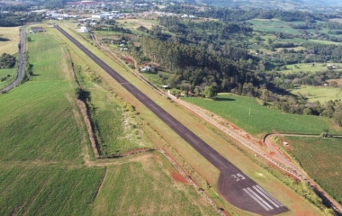 Aeroporto de São Miguel do Oeste terá R$ 8,1 milhões para revitalização
