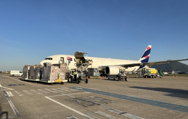 Terminal de cargas do Floripa Airport tem melhor desempenho da história