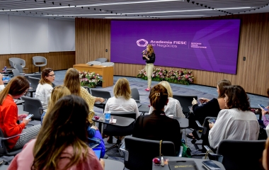 Empresárias participam nesta quinta de formação executiva na FIESC