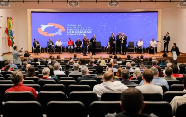 FIESC leva experiência na negociação do piso regional a evento do Ministério do Trabalho