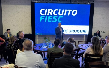 Circuito FIESC reforça presença regional e mobiliza lideranças pela competitividade da indústria