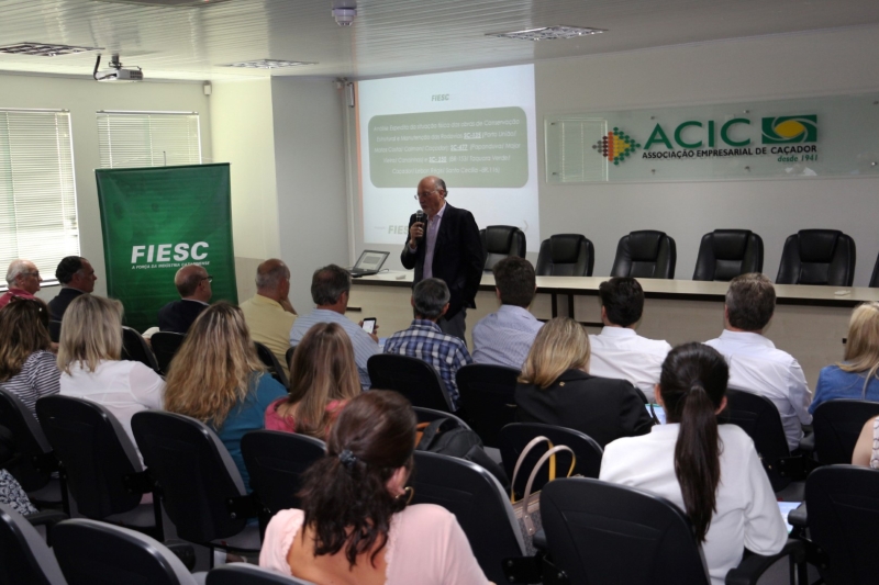 Trabalho foi apresentado na noite desta segunda-feira (27), em Caçador (foto: Angela Cardoso)