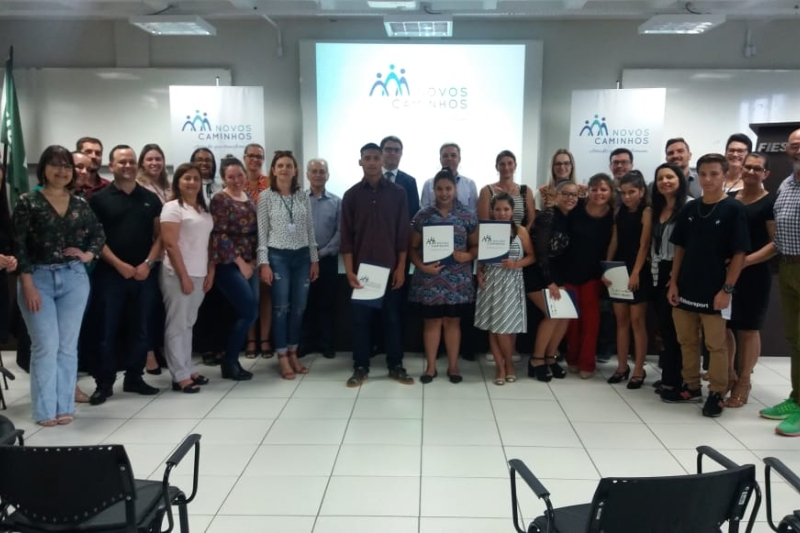 Entidades atuam em parceria para promover o programa no Sul no Estado. Foto: Divulgação/FIESC