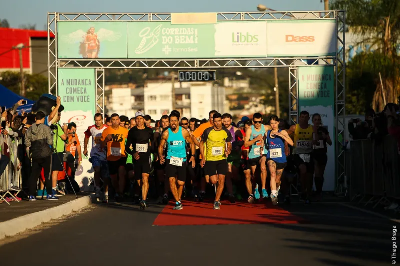 Corrida do Bem reúne 500 participantes em Tubarão