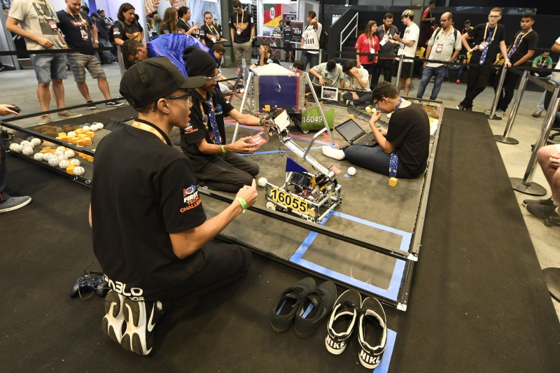 First Tech Challenge será classificatória para a etapa nacional. Foto: Rodrigo Parucker