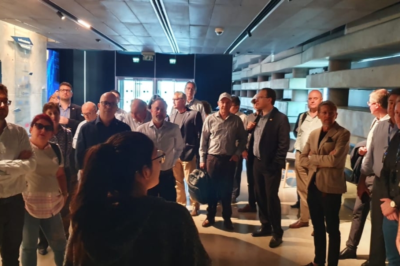 Visita ao Centro Peres, em Tel Aviv