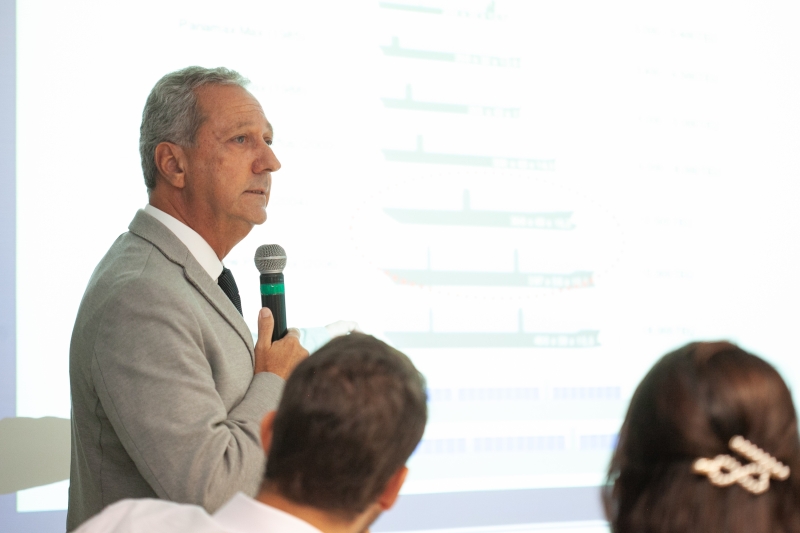 Marcelo Werner Salles, superintendente do Porto de Itajaí (foto: Filipe Scotti)