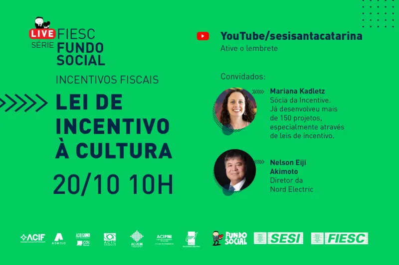 Live Fundo Social: saiba como contribuir com projetos culturais