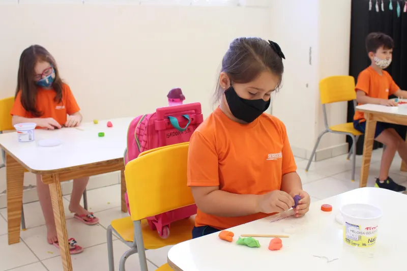 Retorno às salas exigiu adaptações na estrutura. Foto: Debora Claudio