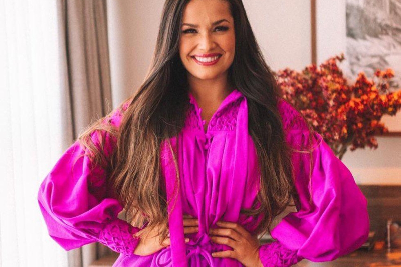 Vencedora do BBB21 veste marca catarinense Amarante