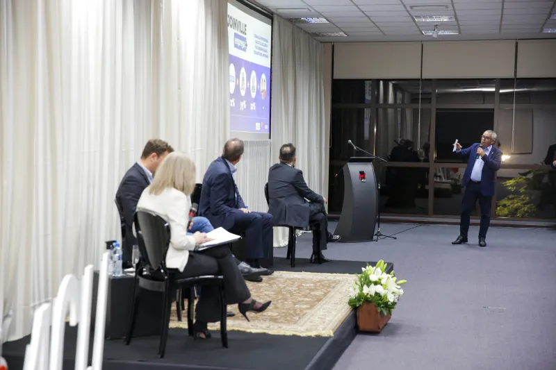 Emprega+ foi lançada em reunião na Associação Empresarial de Joinville (foto: Carlos Júnior Fotografia/Acij)