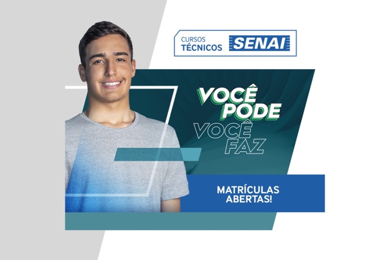 De cada dez estudantes do SENAI, oito obtêm um emprego até um ano após formado