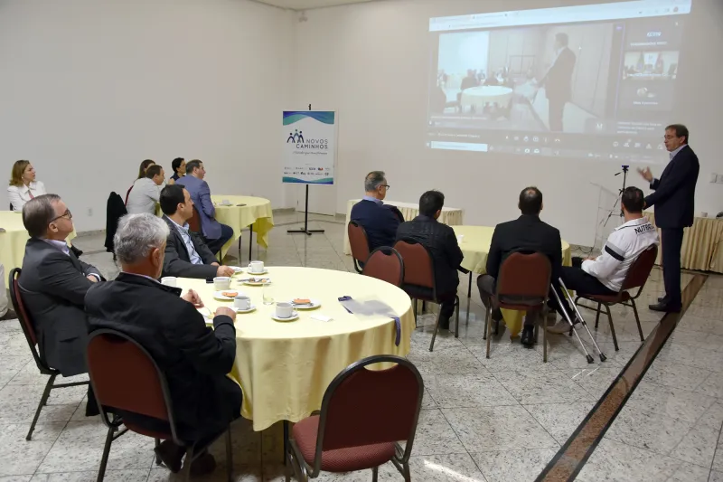 Evento encerrou a agenda da diretoria executiva da FIESC no Oeste e Extremo-Oeste. Foto: MB Comunicação