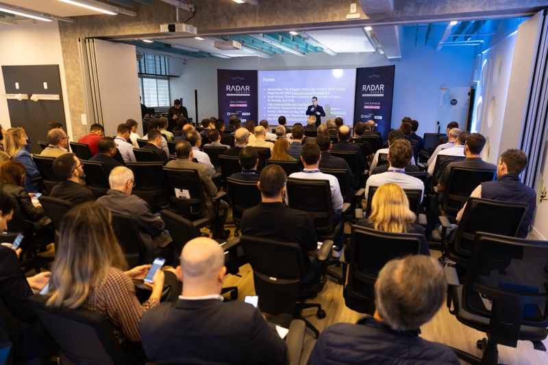 Executivos de indústrias de SC expuseram cases de transformação digital (foto: André Kopsche)