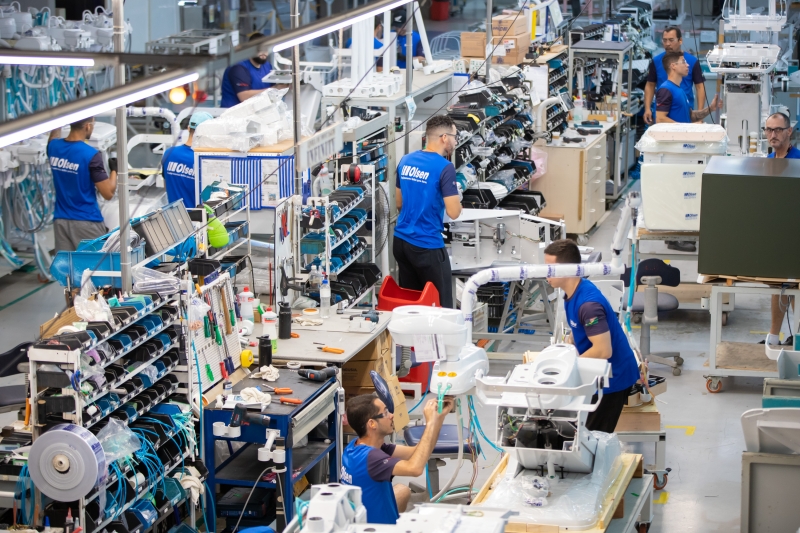 Desde a sua fundação, a empresa atua em todas as etapas do negócio, da concepção à produção e venda de seus equipamentos. Foto: Filipe Scotti / FIESC