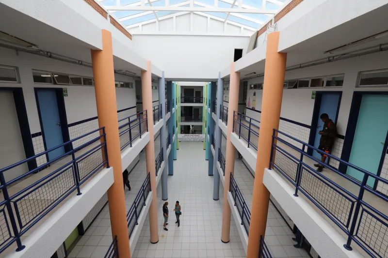 E.B Herondina Medeiros Zeferino é uma das escolas que recebe o evento. Foto: Cristiano Andujar/PMF