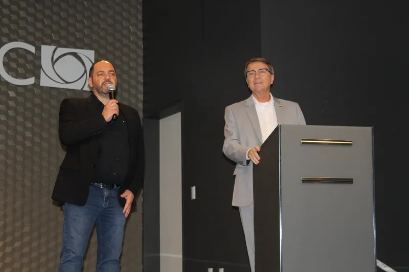 Vice-presidente regional Litoral Sul da FIESC, Alexsandro da Cruz Barbosa (foto: Novo Texto)