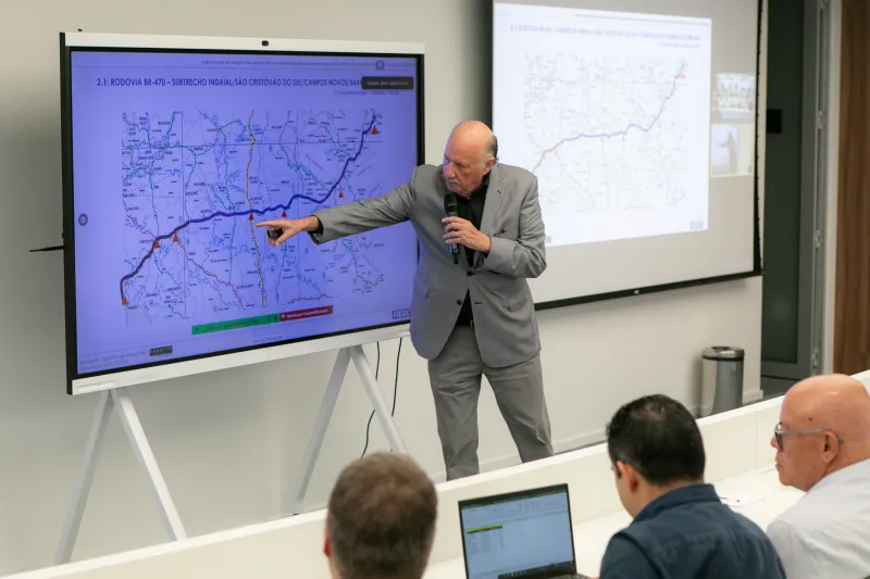 Engenheiro Ricardo Saporiti, autor do estudo (foto: Filipe Scotti)