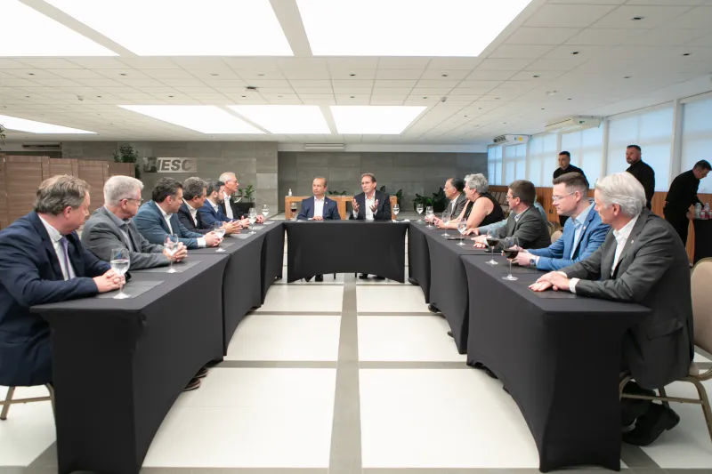 Em encontro com o governador, setor empresarial valoriza manutenção do ICMS