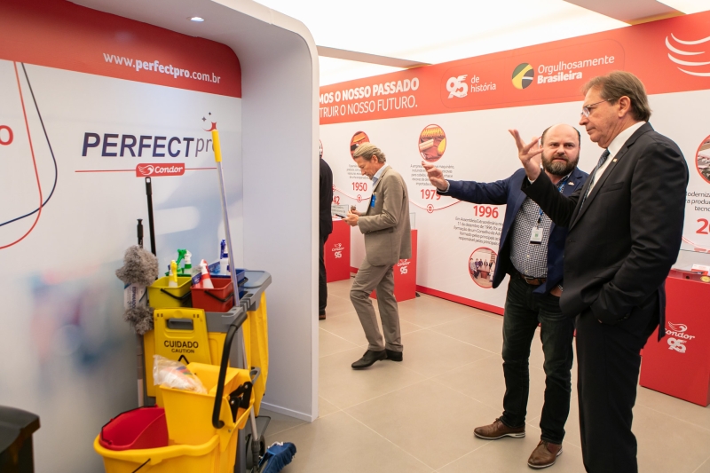 Indústria de São Bento do Sul expõe no Espaço Indústria da FIESC. Foto: Filipe Scotti 