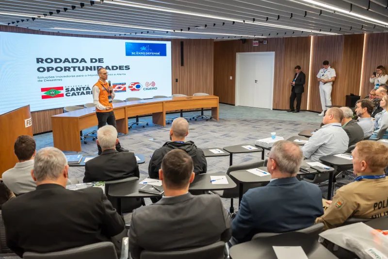 Rodada de Oportunidades reúne Forças Armadas e de Segurança para apresentação de demandas. (foto: Fabricio de Oliveira)