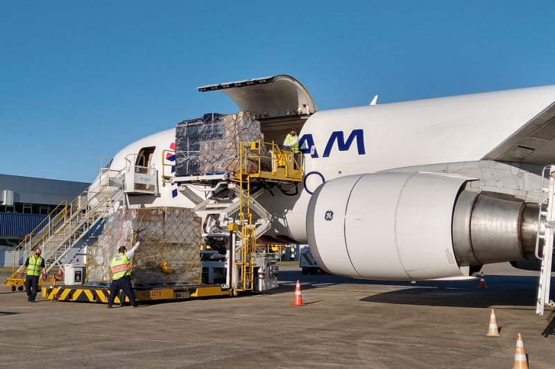 Floripa Airport Cargo bate recorde de movimentação de cargas no primeiro trimestre de 2025