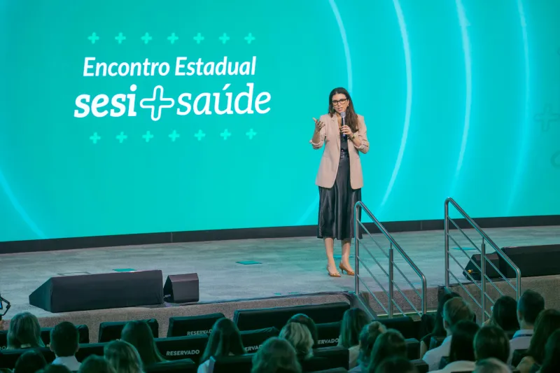 Capacitações sobre fatores psicossociais marcam 1º dia do Encontro SESI + Saúde