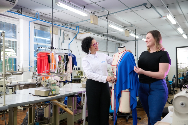 Para quem prefere moda e afins, há formações especiais na área têxtil