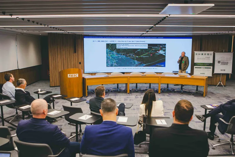 Situação do lote 1 da BR-280 é crítica e prejudica operações de portos da Baía da Babitonga