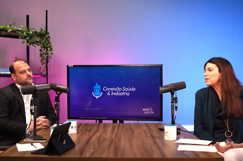SESI/SC lança podcast sobre temas ligados à saúde no ambiente de trabalho