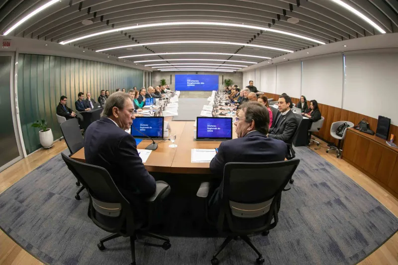 Na FIESC, encontro reúne executivos do SENAI de todo o país