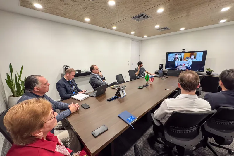 Reunião virtual entre Consulado dos EUA e FIESC avalia impactos do tarifaço