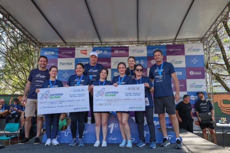 Duas entidades da cidade receberam parte do valor das inscrições (Débora Favretto)